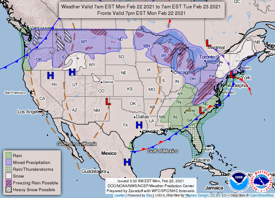National Forecast Chart